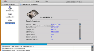 Disk Wipe - Уничтожение данных
