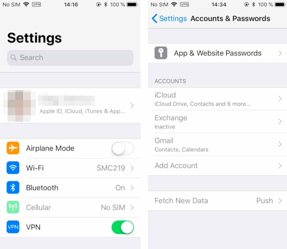 Защита iOS путем ограничения на сброс iCloud Lock и изменение пароля Apple ID