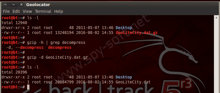 Как отследить IP-адрес в Kali Linux