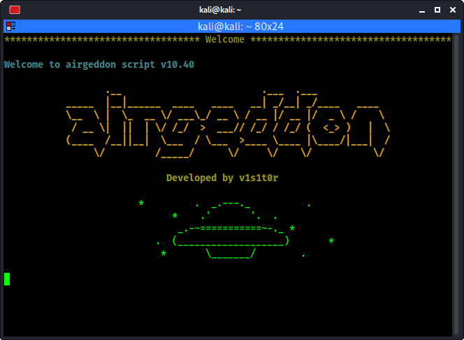 Airgeddon установить Kali Linux