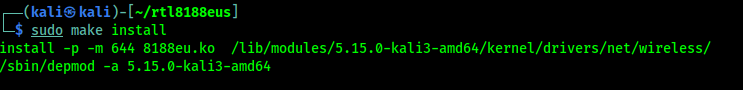 Настройка TP-Link WN722N в режиме монитора на Kali Linux