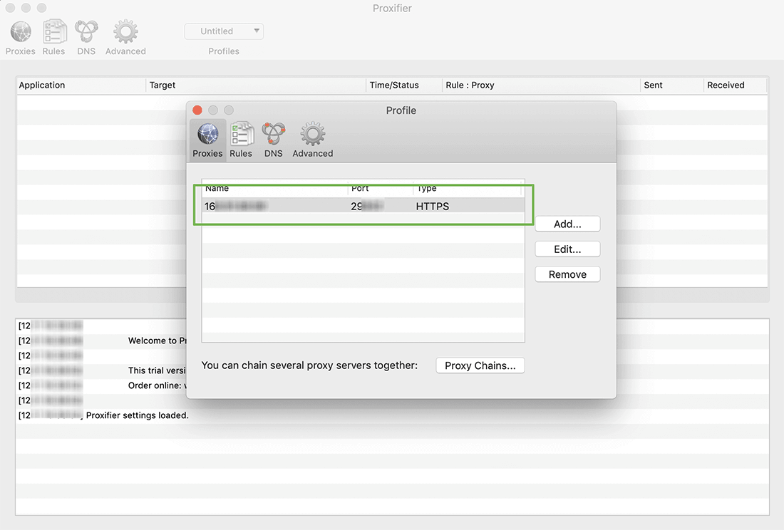 Как пользоваться Proxifier на Mac OS