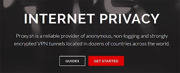 Анонимный VPN Proxy.sh